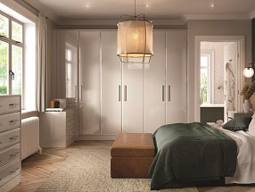 Lincoln Bedroom in Hi-Gloss Cashmere
