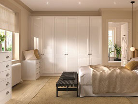 Richmond Bedroom in Hi-Gloss White