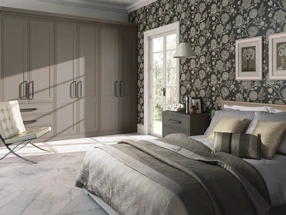 Integra Bedroom in Matt Stone Grey