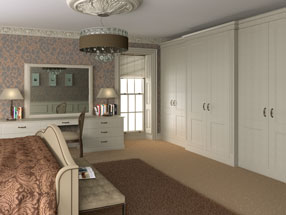 Warwick Bedroom in Oakgrain Mussel