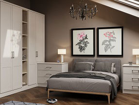 Oakham Bedroom in Supermatt Dove Grey