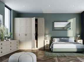 Aldridge Bedroom in Taupe Grey