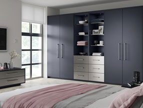 Serica Bedroom in Serica Matt  Indigo Blue