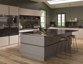 Cashmere (Smooth) and Dust Grey